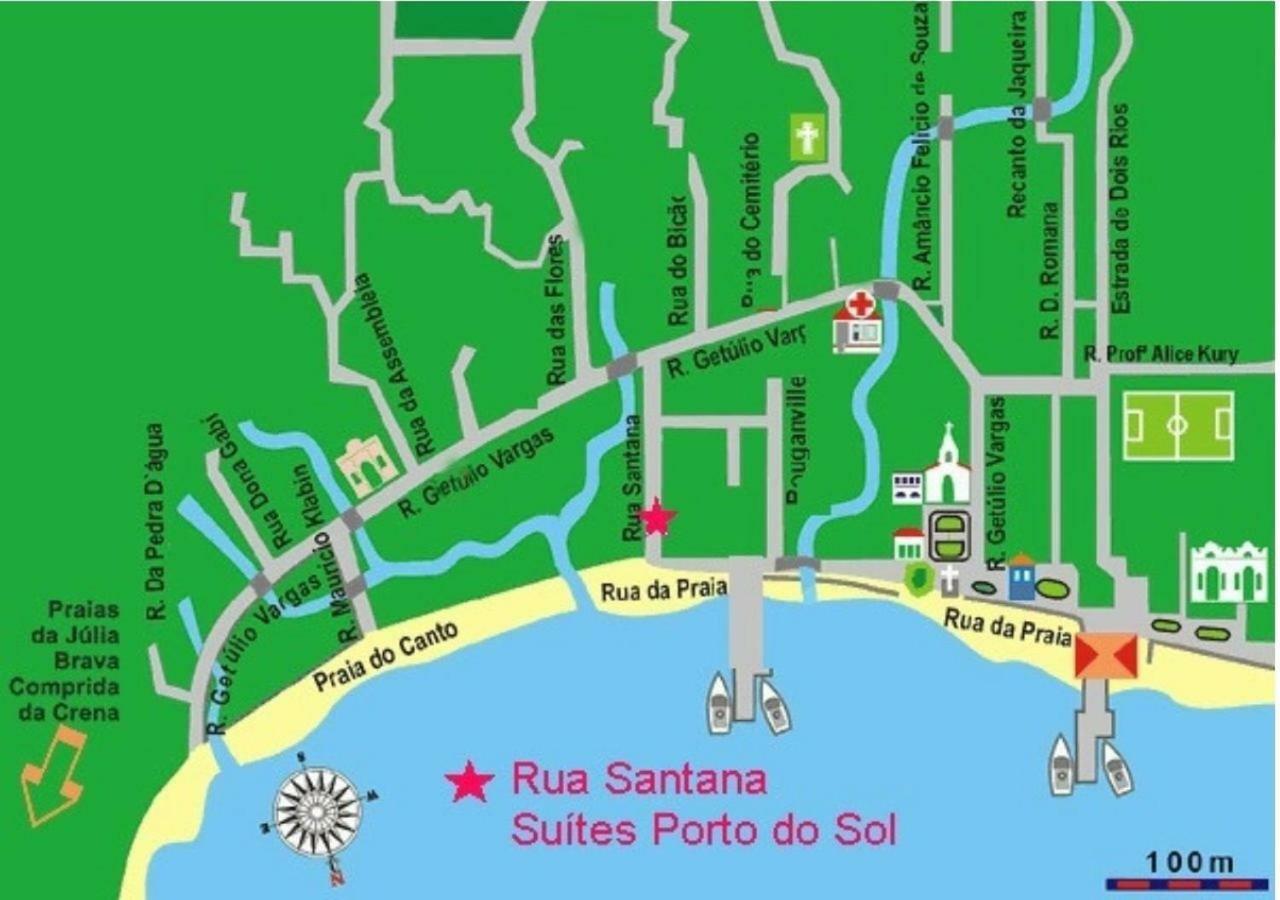 Suite Porto Do Sol Ilha Grande Exterior foto